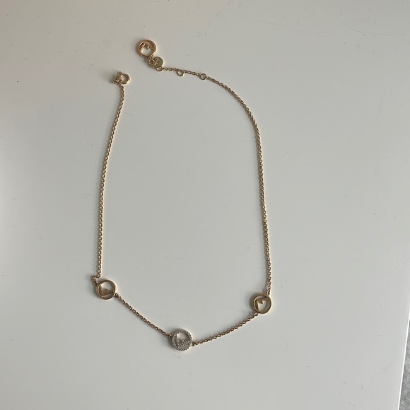 Fendi Jewelry - F Is Fendi Necklace authentic 
Gold-colored necklace